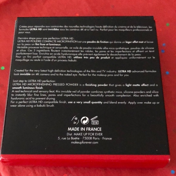 Brand new Ultra HD Microfinishing Pressed Powder by Make Up Forever - Picture 4 of 9